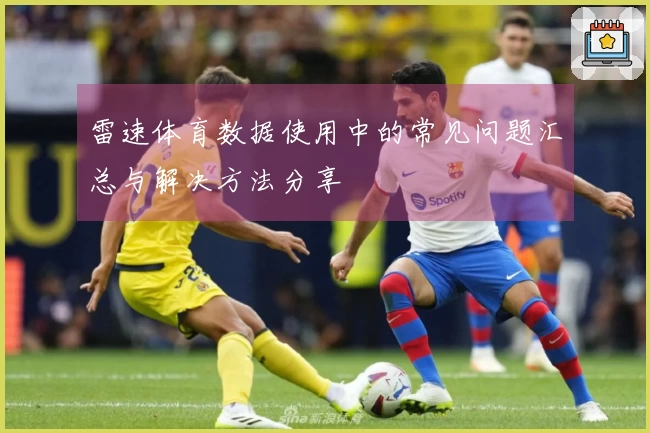 雷速体育数据使用中的常见问题汇总与解决方法分享