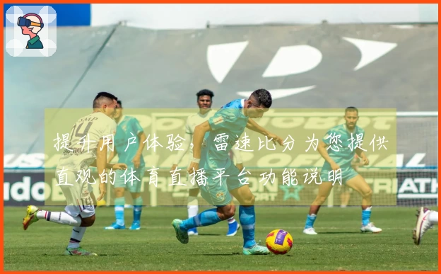 提升用户体验，雷速比分为您提供直观的体育直播平台功能说明