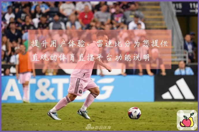 提升用户体验，雷速比分为您提供直观的体育直播平台功能说明